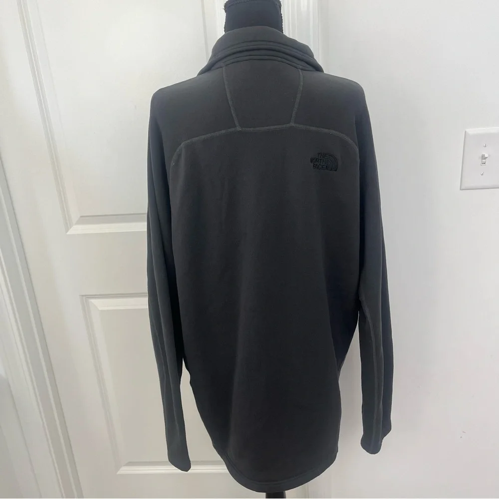 The North Face Men’s Full Zip Polartec‎ Jack Sz XL Gray Chest Pocket